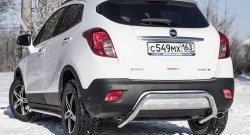 9 399 р. Защита заднего бампера из трубы диаметром 51 мм Petroil Tuning Opel Mokka  дорестайлинг (2012-2016)  с доставкой в г. Набережные‑Челны. Увеличить фотографию 1