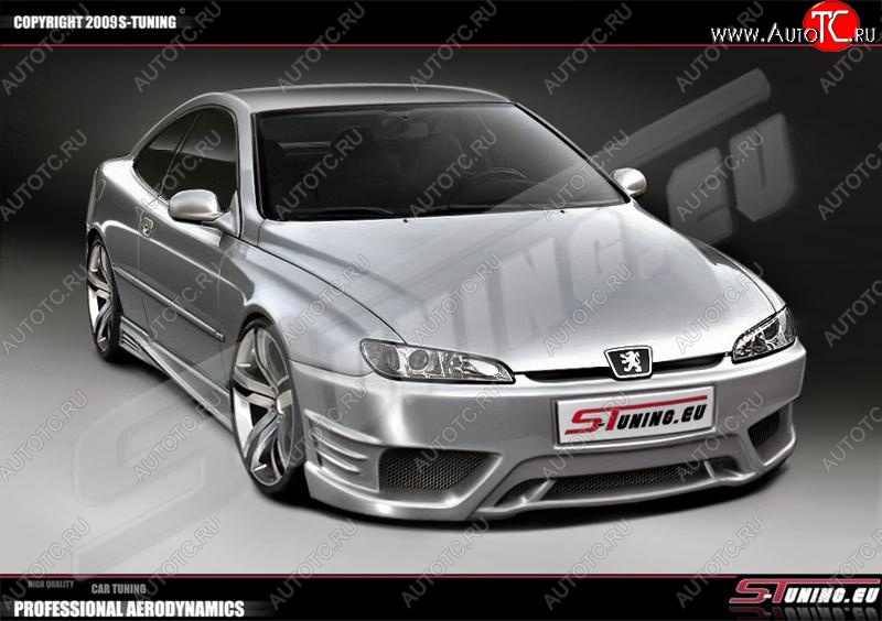 25 899 р. Передний бампер COUPE ST Peugeot 406 8B седан рестайлинг (1999-2004)  с доставкой в г. Набережные‑Челны