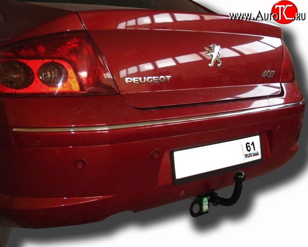 5 299 р. Фаркоп Лидер Плюс Peugeot 407 седан (2004-2010) (Без электропакета)  с доставкой в г. Набережные‑Челны