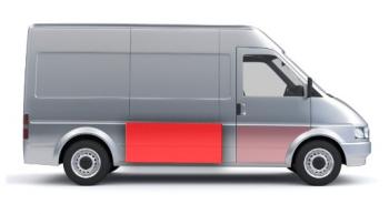 1 889 р. Правая средняя боковая панель (ремонтная) Wisentbull Fiat Ducato 230 (1994-2002)  с доставкой в г. Набережные‑Челны. Увеличить фотографию 2