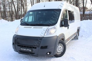 4 899 р. Решётка радиатора RA (зимний вариант, 250 кузов, заготовка) Peugeot Boxer 250 (2006-2014) (Поверхность глянец (под окраску), Неокрашенная)  с доставкой в г. Набережные‑Челны. Увеличить фотографию 3