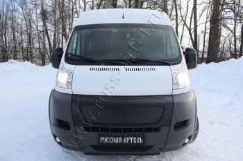 4 899 р. Решётка радиатора RA (зимний вариант, 250 кузов, заготовка) Peugeot Boxer 250 (2006-2014) (Поверхность глянец (под окраску), Неокрашенная)  с доставкой в г. Набережные‑Челны. Увеличить фотографию 4