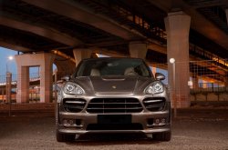 31 249 р. Пластиковый капот HAMANN EVO Porsche Cayenne 958 (2010-2014) (Неокрашенный)  с доставкой в г. Набережные‑Челны. Увеличить фотографию 2