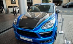 31 249 р. Пластиковый капот HAMANN EVO Porsche Cayenne 958 (2010-2014) (Неокрашенный)  с доставкой в г. Набережные‑Челны. Увеличить фотографию 4