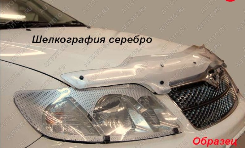 2 899 р. Дефлектор капота CA-Plastiс exclusive  Daewoo Winstorm (2006-2010) (серия Шелкография серебро)  с доставкой в г. Набережные‑Челны