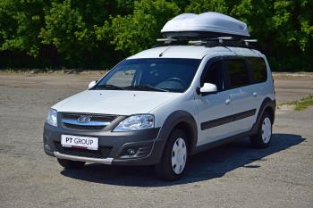 26 749 р. Автобокс PT GROUP (510л., 210х45х81, одностороннее открывание) Turino Sport белый Volkswagen Touran 1T дорестайлинг минивэн (2003-2006) (Белый)  с доставкой в г. Набережные‑Челны. Увеличить фотографию 6