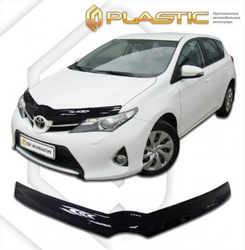 Дефлектор капота CA-Plastic Toyota (Тойота) Auris (Аурис)  E180 (2012-2018) E180 хэтчбэк 5 дв. дорестайлинг, хэтчбэк 5 дв. рестайлинг