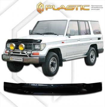 Дефлектор капота CA-Plastic Toyota (Тойота) Land Cruiser (Лэнд)  J70 (1994-2004) J70 5 дв. 1-ый рестайлинг, 3 дв. 2-ой рестайлинг