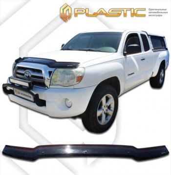 Дефлектор капота CA-Plastic Toyota (Тойота) Tacoma (Такома)  N200 (2004-2011) N200 PickUp AccessCab дорестайлинг, PickUp DoubleCab дорестайлинг, PickUp RegularCab дорестайлинг