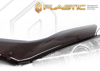 Дефлектор капота CA-Plastic Honda (Хонда) Civic (Цивик)  FK2 (2011-2016) FK2 хэтчбэк 5 дв.