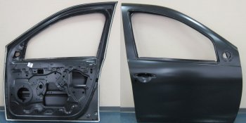 15 799 р. Правая дверь передняя BodyParts  Renault Duster  HS - Sandero Stepway  (BS) (Неокрашенная)  с доставкой в г. Набережные‑Челны. Увеличить фотографию 1