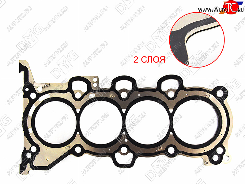 2 559 р. Прокладка ГБЦ 2,0 G4NA металл DYG Hyundai Sonata YF (2009-2014)  с доставкой в г. Набережные‑Челны