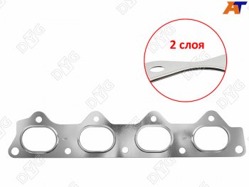 Прокладка выпускного коллектора 4GJP 2,0 DYG Hyundai Sonata EF дорестайлинг (1998-2001)