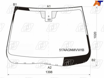 9 249 р. Стекло лобовое (Датчик дождя Молдинг) FUYAO Mazda 6 GH дорестайлинг лифтбэк (2007-2010)  с доставкой в г. Набережные‑Челны. Увеличить фотографию 2