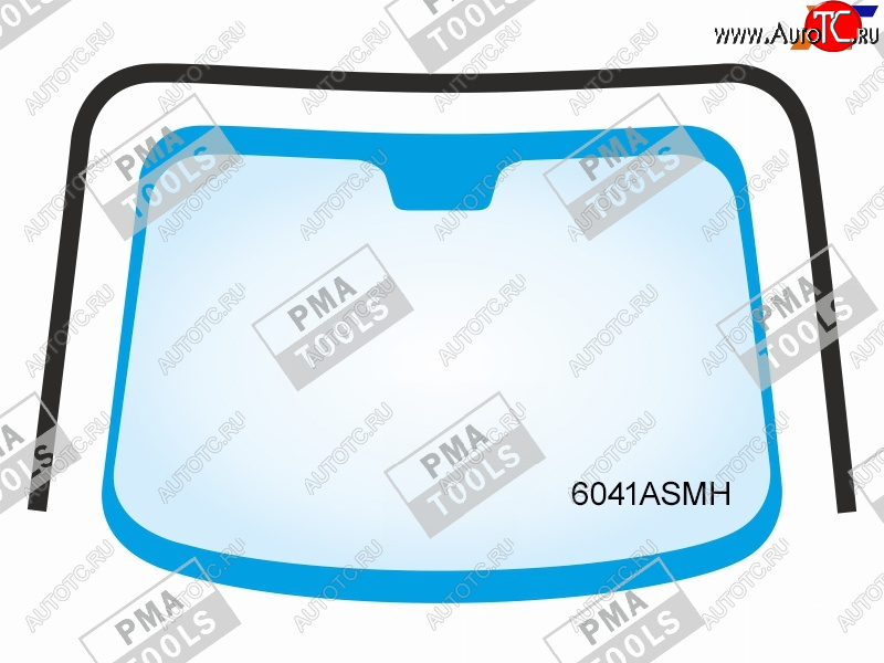 1 329 р. Молдинг лобового стекла (П-образный) PMA                  Nissan Note 1 E11 дорестайлинг (2004-2008)  с доставкой в г. Набережные‑Челны