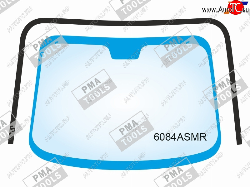 3 399 р. Молдинг лобового стекла (П-образный) PMA Nissan Qashqai 2 J11 дорестайлинг (2013-2019)  с доставкой в г. Набережные‑Челны