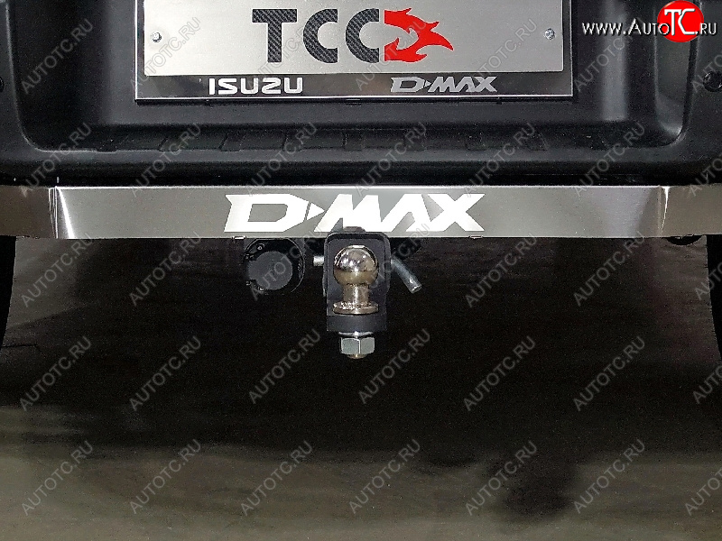 21 999 р. Фаркоп (тягово-сцепное устройство) TCC Тюнинг  Isuzu D-Max  RG (2020-2023) DoubleCab (оцинкованный, шар E, надпись D-MAX)  с доставкой в г. Набережные‑Челны