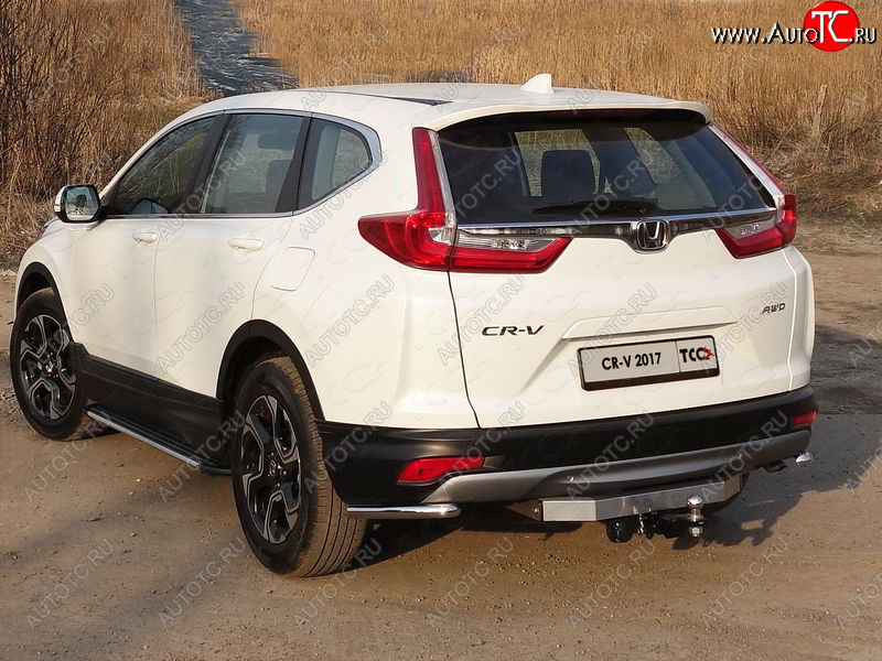 10 799 р. Защита заднего бампера (уголки, d42,4 мм) TCC  Honda CR-V  RW,RT (2016-2022) дорестайлинг, рестайлинг  с доставкой в г. Набережные‑Челны