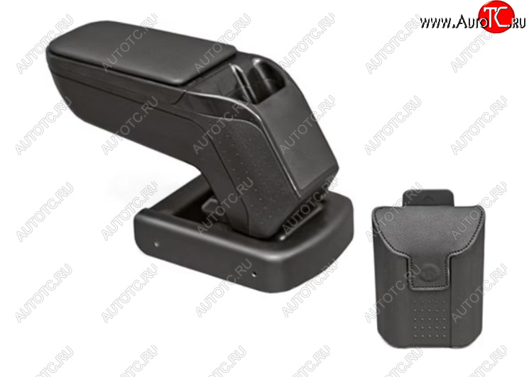 10 899 р. Подлокотник ARMSTER 2 BLACK для PEUGEOT 308 2007-2013 Пежо Peugeot 308 T7 хэтчбек 5 дв. дорестайлинг (2007-2011) (Чёрный)  с доставкой в г. Набережные‑Челны