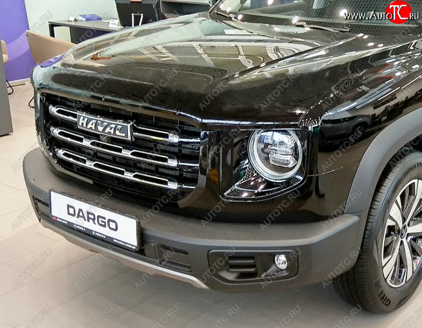 3 199 р. Дефлектор капота SIM  Haval Dargo (2022-2025)  с доставкой в г. Набережные‑Челны