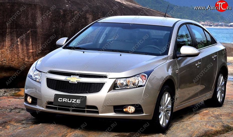 11 999 р. Капот GAMMA Chevrolet Cruze J300 седан дорестайлинг (2009-2012) (Неокрашенный)  с доставкой в г. Набережные‑Челны