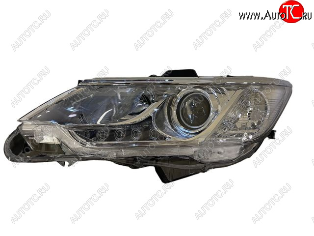 8 449 р. Левая фара (с электрокорректором, диодная) BODYPARTS Toyota Camry XV55 1-ый рестайлинг (2014-2017)  с доставкой в г. Набережные‑Челны