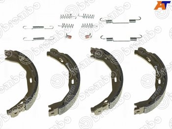 3 799 р. Колодки барабанные задние RH-LH SAT  Mercedes-Benz C-Class  W204 (2007-2015) дорестайлинг седан, рестайлинг седан  с доставкой в г. Набережные‑Челны. Увеличить фотографию 2