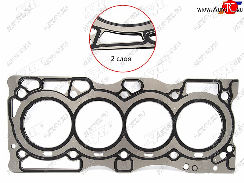 1 269 р. Прокладка ГБЦ QR20QR25DE SAT  Nissan Teana  2 J32 - X-trail  2 T31  с доставкой в г. Набережные‑Челны