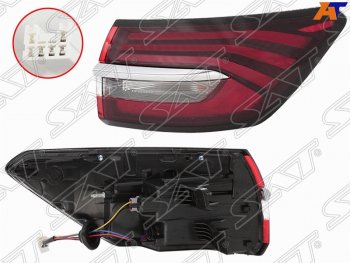 4 999 р. Правый фонарь задний (LED) SAT  Geely Coolray  SX11 (2018-2023) дорестайлинг  с доставкой в г. Набережные‑Челны. Увеличить фотографию 1