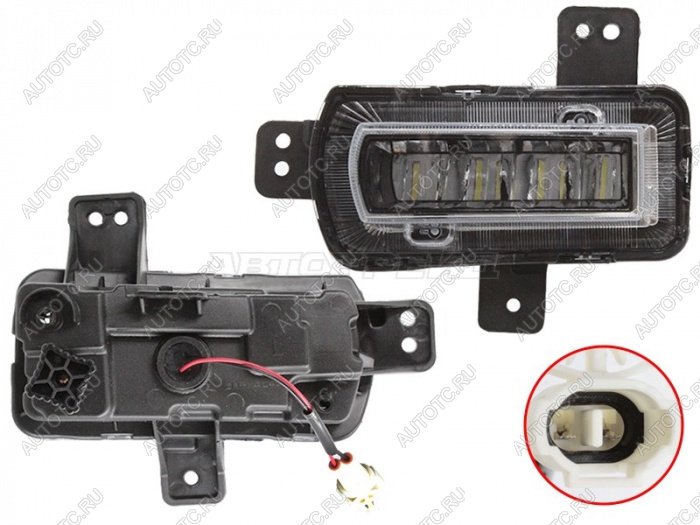 2 699 р. Левая противотуманная фара SAT Geely Coolray SX11 дорестайлинг (2018-2023)  с доставкой в г. Набережные‑Челны