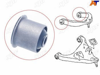Сайлентблок верхнего рычага FR SAT Nissan Patrol 6 Y62 рестайлинг (2014-2017)