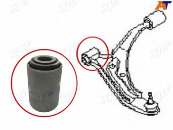 292 р. Сайлентблок переднего нижнего рычага FR SAT Nissan Pulsar N15 (1995-2000)  с доставкой в г. Набережные‑Челны. Увеличить фотографию 3