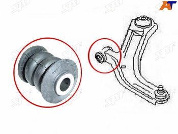 197 р.  Сайлентблок переднего рычага FR SAT  Nissan Cube (2,  3), March (3 K12,  4 K13,NK13), Micra (K12,  K13,  K14), Tiida (1 хэтчбэк,  1 седан,  1 хэтчбек,  2 хэтчбек), Wingroad (2 Y11,  3 Y12)  с доставкой в г. Набережные‑Челны. Увеличить фотографию 2
