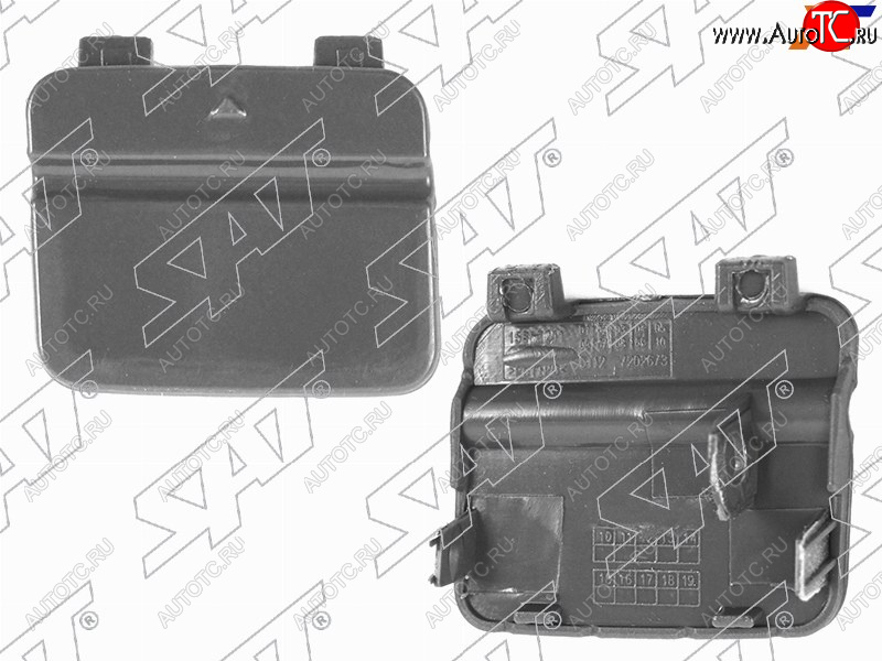 519 р. Заглушка в бампер под крюк RH SAT   BMW 3 серия  E90 (2008-2012) седан рестайлинг  с доставкой в г. Набережные‑Челны