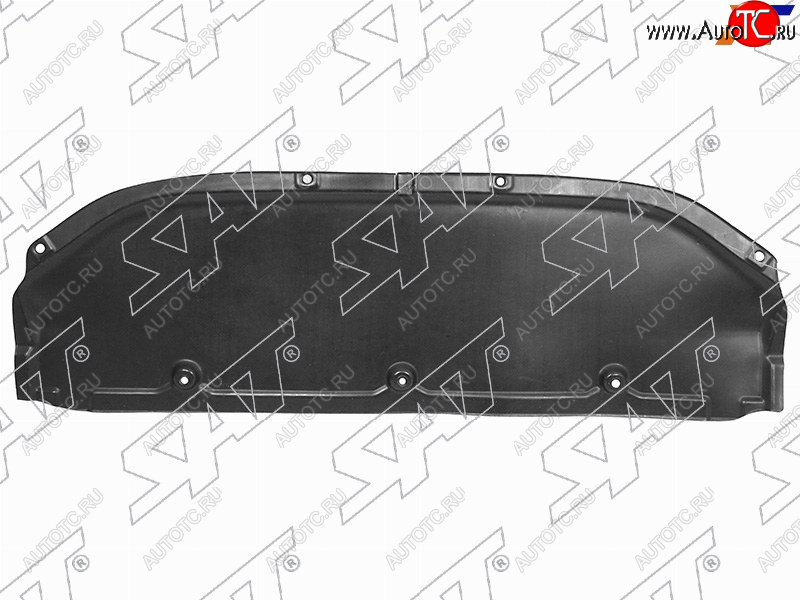 1 049 р. Защита переднего бампера (пыльник) SAT  Nissan Qashqai  1 (2010-2013) J10 рестайлинг  с доставкой в г. Набережные‑Челны