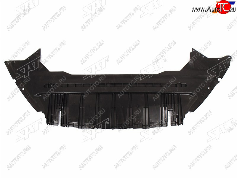 1 339 р. Защита переднего бампера (пыльник) SAT  Ford Mondeo (2010-2014) Mk4,BD рестайлинг, седан, Mk4,DG рестайлинг, универсал  с доставкой в г. Набережные‑Челны