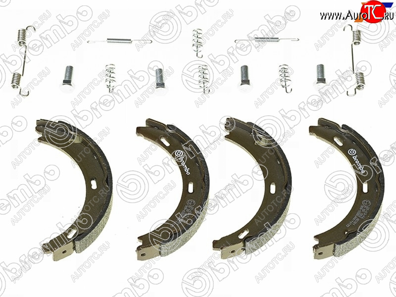 2 399 р. Колодки барабанные задние RH-LH SAT Mercedes-Benz E-Class W210 дорестайлинг универсал (1996-1999)  с доставкой в г. Набережные‑Челны