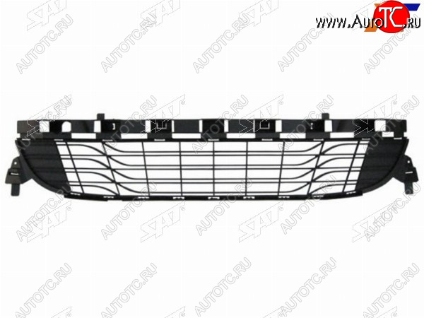 5 399 р. Нижняя решетка переднего бампера SAT  Renault Megane  седан (2008-2012)  дорестайлинг  с доставкой в г. Набережные‑Челны