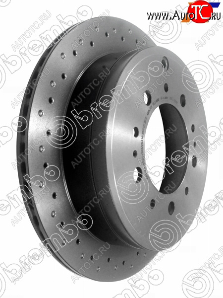 16 799 р. Диск тормозной задний Ø345 BREMBO Toyota Land Cruiser 200 дорестайлинг (2007-2012)  с доставкой в г. Набережные‑Челны