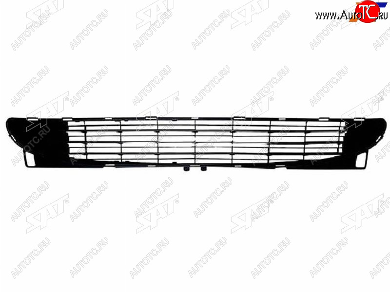 1 329 р. Нижняя решетка переднего бампера SAT  Peugeot 307 ( универсал,  хэтчбэк 3 дв.) (2001-2008) дорестайлинг, дорестайлинг, рестайлинг  с доставкой в г. Набережные‑Челны