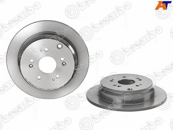 6 199 р. Задний тормозной диск BREMBO  Honda CR-V ( RD4,RD5,RD6,RD7,RD9 ,  RE1,RE2,RE3,RE4,RE5,RE7,  RM1,RM3,RM4,  RW,RT) - StepWagon ( 5 RP1,RP2, RP3, RP4,  5 RP1,RP2, RP3, RP4, RP5)  с доставкой в г. Набережные‑Челны. Увеличить фотографию 1