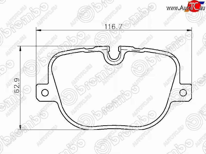 6 299 р. Колодки тормозные задние RH-LH SAT Land Rover Range Rover Sport 2 L494 дорестайлинг (2013-2017)  с доставкой в г. Набережные‑Челны