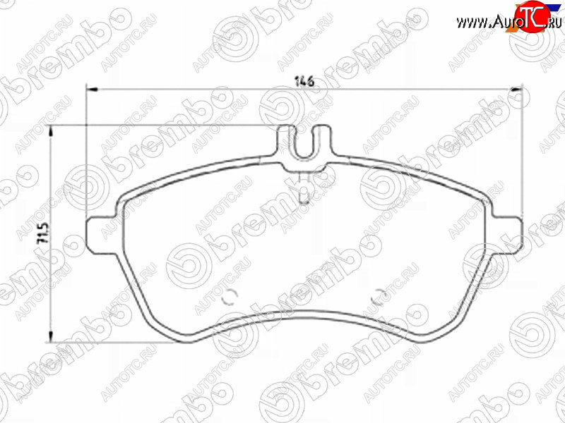 6 999 р. Колодки тормозные перед FR-FL SAT Mercedes-Benz E-Class W212 рестайлинг седан (2013-2017)  с доставкой в г. Набережные‑Челны