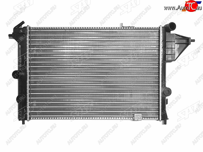 3 999 р. Радиатор охлаждающей жидкости SAT  Opel Vectra  A (1988-1995) седан дорестайлинг, седан рестайлинг  с доставкой в г. Набережные‑Челны