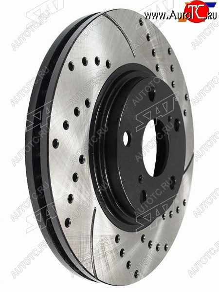 8 349 р. Диск тормозной передний Ø296mm SAT  Lexus ES300  XV30 (2001-2006), Toyota Camry  XV30 (2001-2006), Toyota Harrier  XU10 (1997-2003)  с доставкой в г. Набережные‑Челны