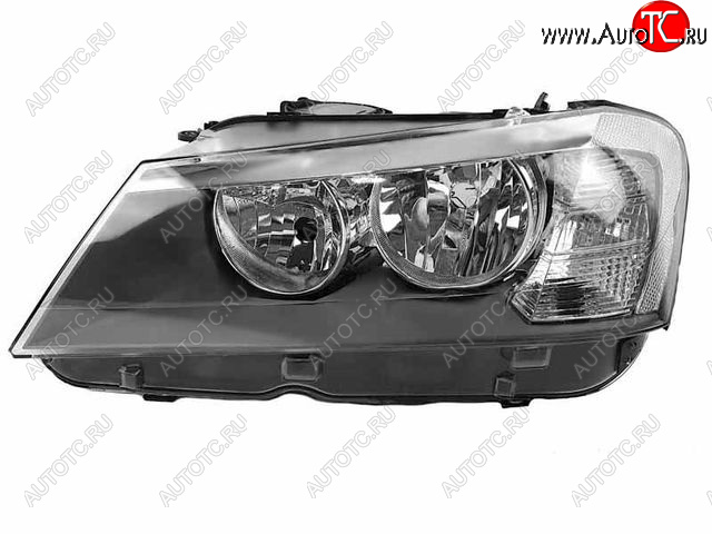 0 р. Левая фара (c электрокорректором) DEPO BMW X3 F25 дорестайлинг (2010-2014)  с доставкой в г. Набережные‑Челны