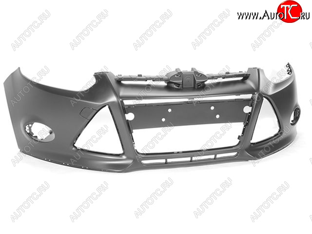 1 979 р. Передний бампер BODYPARTS Ford Focus 3 седан дорестайлинг (2011-2015) (неокрашенный)  с доставкой в г. Набережные‑Челны