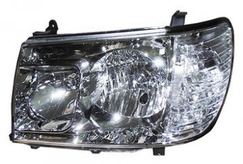 Левая фара (c электрокорректором) BODYPARTS Toyota (Тойота) Land Cruiser (Лэнд)  100 (2005-2007) 100 2-ой рестайлинг