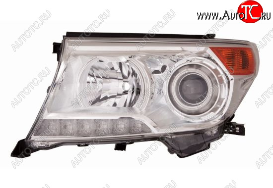 35 549 р. Левая фара (ксенон) BodyParts Toyota Land Cruiser 200 1-ый рестайлинг (2012-2015)  с доставкой в г. Набережные‑Челны