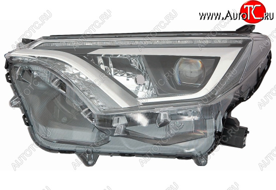 42 799 р. Левая фара (с электрокорректором, диодная) BodyParts Toyota RAV4 XA40 5 дв. рестайлинг (2015-2019)  с доставкой в г. Набережные‑Челны